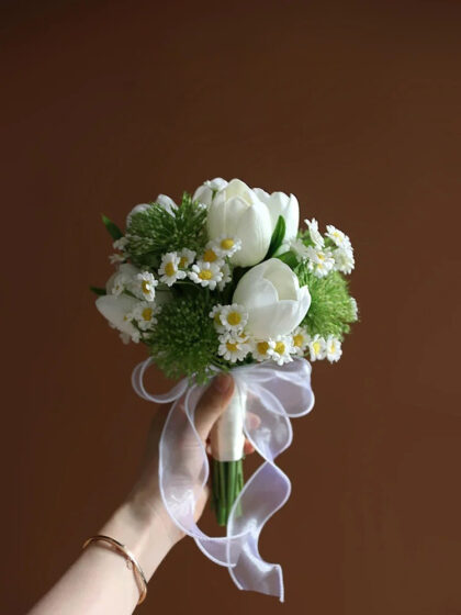 High-neck padded Gilet