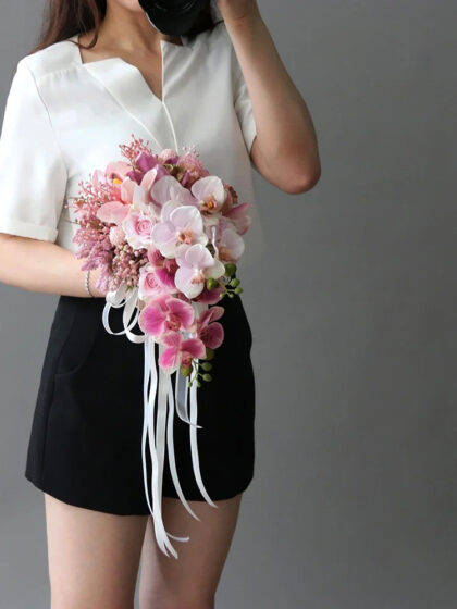 High-neck padded Gilet