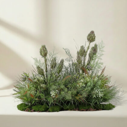 Wabi-Sabi Style Artificial Sunflower Plant – Real Touch Faux Flower Indoor Decor